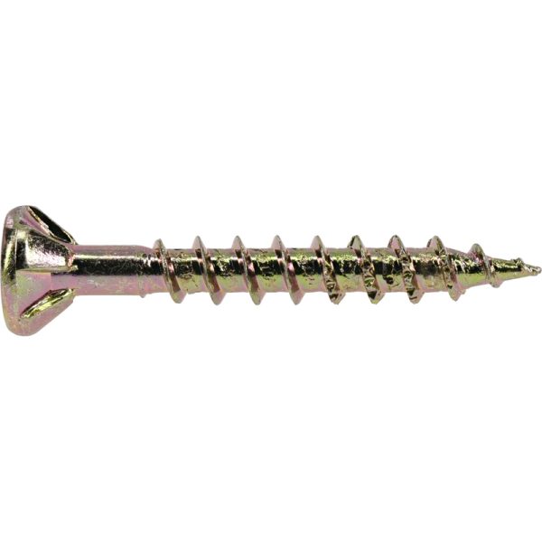 Hillman Power Pro No. 6 X 1 in. L Star Wood Screws 100 pk