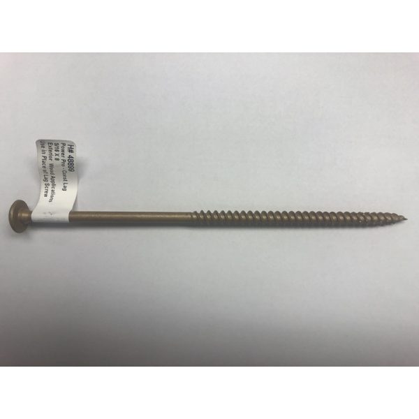 Hillman Power Pro 5/16 in. X 8 in. L Star Steel Lag Screw 1 pk