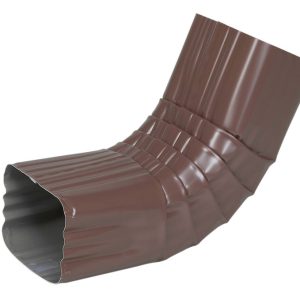Amerimax 5.25 in. H X 4 in. W X 11.5 in. L Brown Aluminum A Gutter Elbow