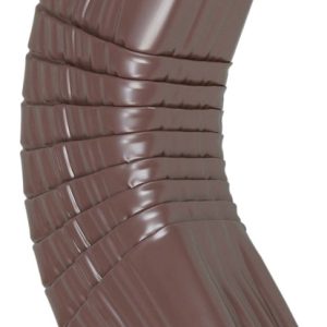 Amerimax 3 in. H X 4 in. W X 4 in. L Brown Aluminum B Gutter Elbow