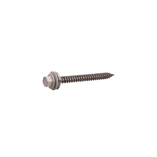 Grip-Rite No. 10 Sizes X 1-1/2 in. L Hex Hex Head Self-Sealing Screws 1 lb