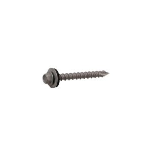 Grip-Rite No. 10 Sizes X 1-1/2 in. L Hex Hex Head Screws w/Washers 1 lb