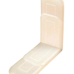 Prime-Line Plastic Center Guide Drawer Guide Side Saddles 1 pk