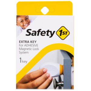 Safety 1st White Metal Magnetic Key 1 pk