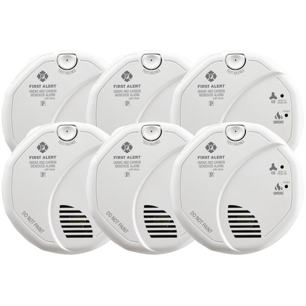 First Alert Hard-Wired w/Battery Back-up Photoelectric Smoke and Carbon Monoxide Detector