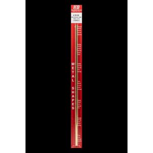 K&S 7/32 in. D X 12 in. L Round Brass Tube 1 pk