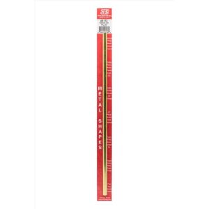 K&S 5/16 in. D X 1 ft. L Round Brass Tube 1 pk