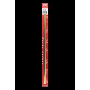 K&S 11/32 in. D X 12 in. L Round Brass Tube 1 pk