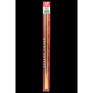 K&S 1/2 in. D X 12 in. L Round Brass Tube 1 pk