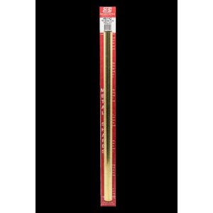 K&S 19/32 in. D X 12 in. L Round Brass Tube 1 pk