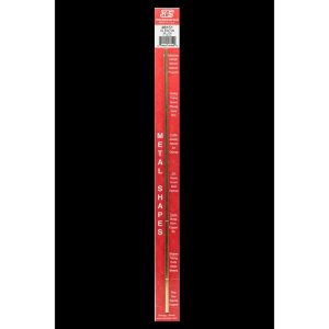 K&S 1/8 in. W X 12 in. L Square Brass Tube 1 pk