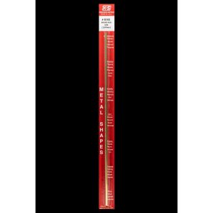 K&S 5/32 in. D X 12 in. L Brass Rod 1 pk