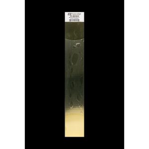 K&S 0.016 in. X 2 in. W X 12 in. L Brass Metal Strip