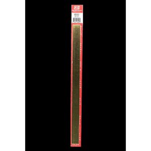 K&S 0.032 in. X 3/4 in. W X 12 in. L Brass Metal Strip