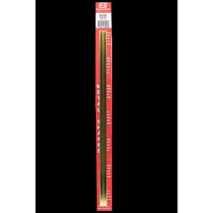 K&S 0.064 in. X 1/2 in. W X 12 in. L Brass Metal Strips