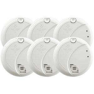 First Alert Hard-Wired w/Battery Back-up Photoelectric Smoke Detector