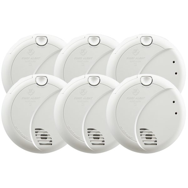 First Alert Hard-Wired w/Battery Back-up Photoelectric Smoke Detector