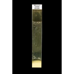 K&S 0.064 in. X 2 in. W X 12 in. L Brass Metal Strip