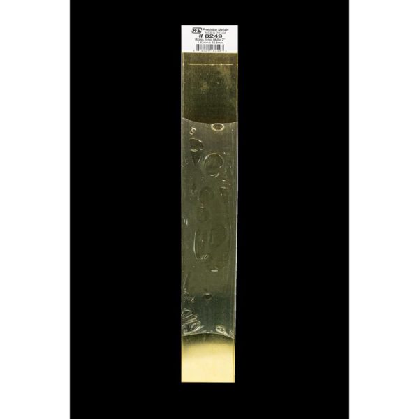 K&S 0.064 in. X 2 in. W X 12 in. L Brass Metal Strip