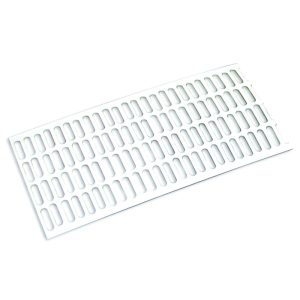 Amerimax 4.5 in. W X 60 in. L White Vinyl Gutter Guard