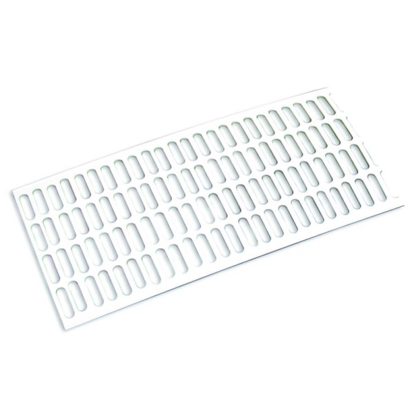 Amerimax 4.5 in. W X 60 in. L White Vinyl Gutter Guard