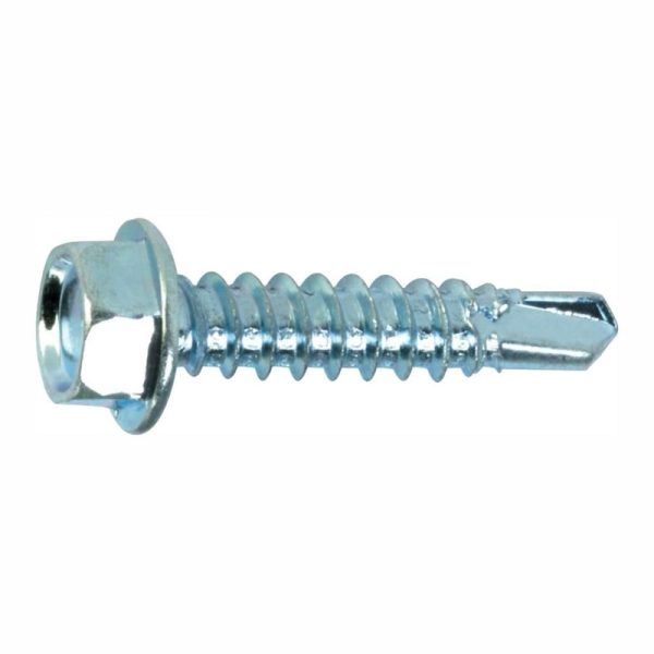 Grip-Rite Pro-Twist No. 8 Sizes X 1 in. L Hex Hex Washer Head Sheet Metal Screws 1 lb