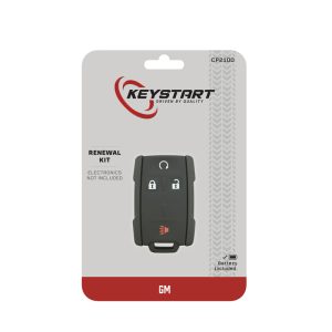 KeyStart Automotive Key FOB Shell CP210 For 2014 - 2020 GMC