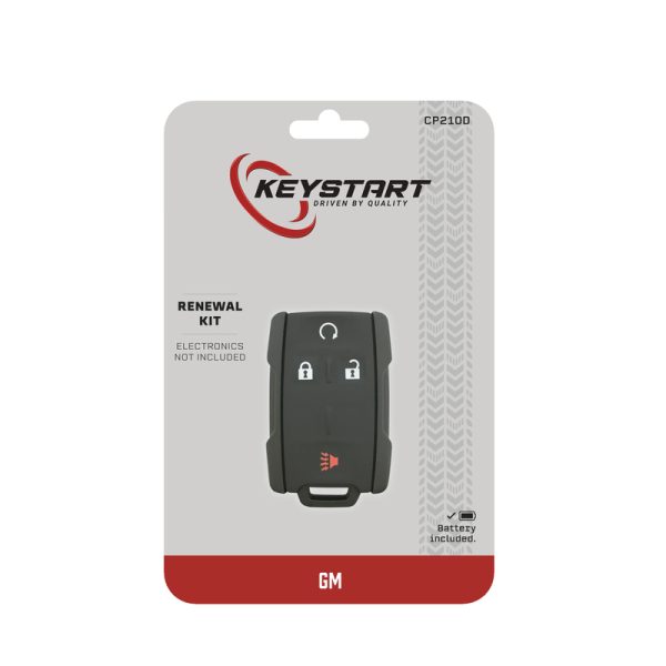 KeyStart Automotive Key FOB Shell CP210 For 2014 - 2020 GMC