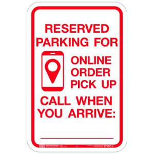 Hy-Ko English White Informational Sign 18 in. H X 12 in. W