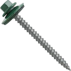 Grip-Rite Pro-Twist No. 9 Sizes X 1 in. L Hex Round Washer Head Sheet Metal Screws 1 lb 115 pk