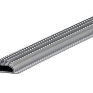 M-D Gray Vinyl Threshold Insert For Low Thresholds 36 in. L X 1-3/8 in.