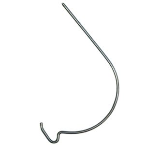 Monkey Hook Galvanized Silver Picture Hanger 20 lb 4 pk