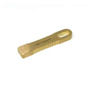 KeySmart Brass Yellow Mini CleanKey