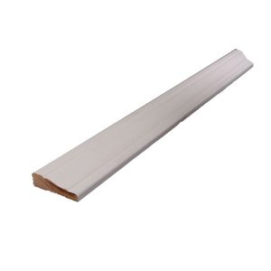 Alexandria Moulding 11/16 in. H X 7 ft. L Primed White Pine Molding