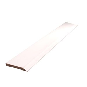 Alexandria Moulding 7/16 in. H X 8 ft. L Primed White Pine Molding
