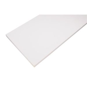 Rubbermaid .625 in. H X 72 in. W X 12 in. D White Wood Shelf Board