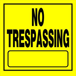 Hillman English Yellow Sign 11 in. H X 11 in. W
