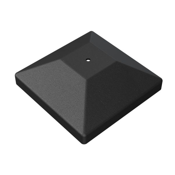 Simpson Strong-Tie Outdoor Accents 6 in. W X 6 ft. L Black Plastic Post Cap