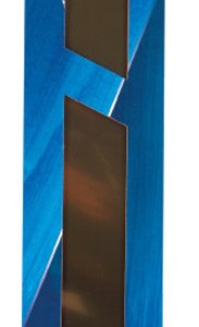 Schlage 6 in. H X 34 in. L Brass Aluminum Kickplate