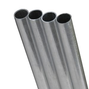 K&S 1/8 in. D X 3 ft. L Round Aluminum Tube