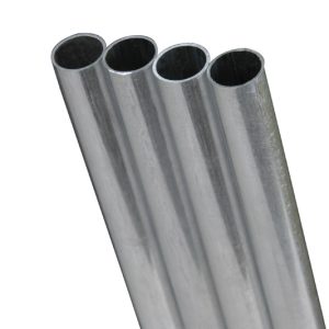 K&S 9/32 in. D X 3 ft. L Round Aluminum Tube