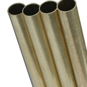 K&S 5/16 in. D X 36 ft. L Round Brass Tube 1 pk