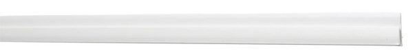 Sequentia Crane Composites 8 ft. L Prefinished White Vinyl Molding