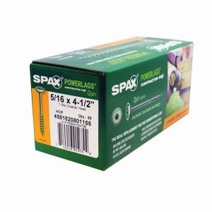 Spax Powerlags 4-1/2 in. L Washer Head Construction Screws 50 pk