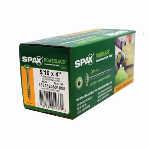 Spax Powerlags 4 in. L Washer Head Construction Screws 50 pk
