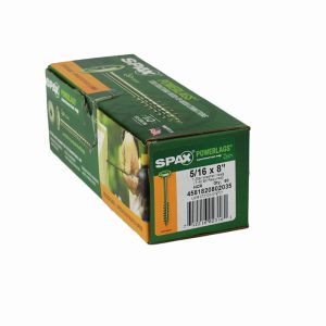 Spax Powerlags 8 in. L Washer Head Construction Screws 50 pk