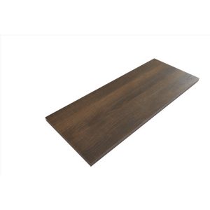 Rubbermaid .63 in. H X 24 in. W X 12 in. D Chestnut Wood Shelf