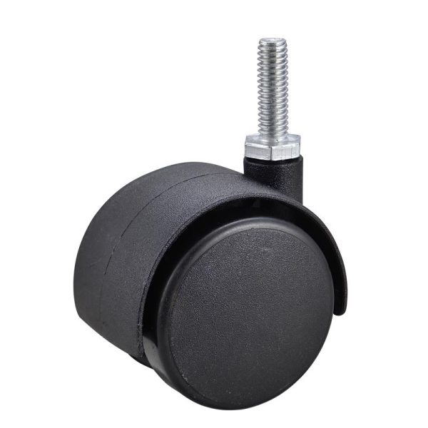 Projex 2 in. D Swivel Plastic Twin Caster 75 lb 24 pk