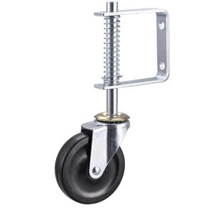 Projex 4 in. D Swivel Hard Rubber Caster 125 lb 1 pk