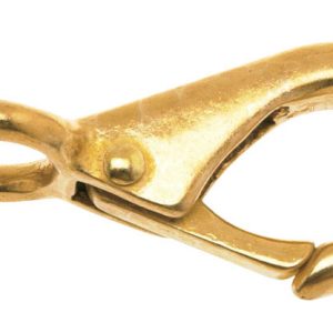Campbell 3/8 in. D X 2-5/32 in. L Polished Bronze Quick Snap 60 lb